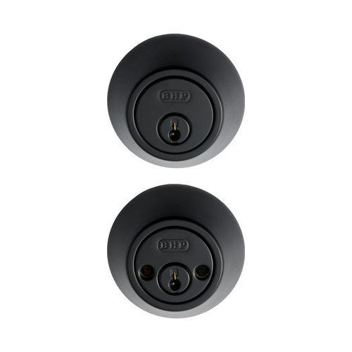 BHP 14744BLK Standard Deadbolts, Matte Black