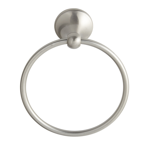 BHP 2304SN Waterfront Towel Ring, Satin Nickel