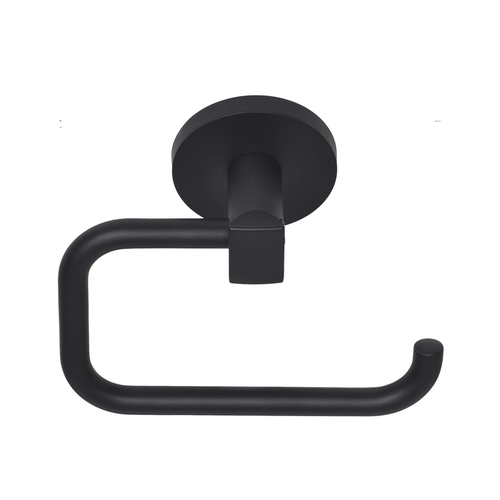 BHP 2607BLK Boardwalk Euro Paper Holder, Matte Black