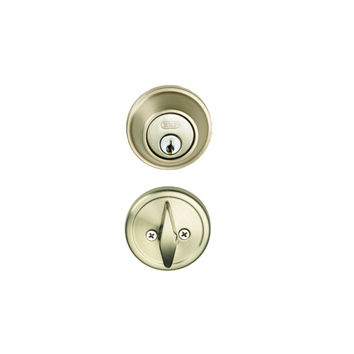 BHP 30615SN U.L. Listed Grade III Fire-Rated Deadbolt, Satin Nickel