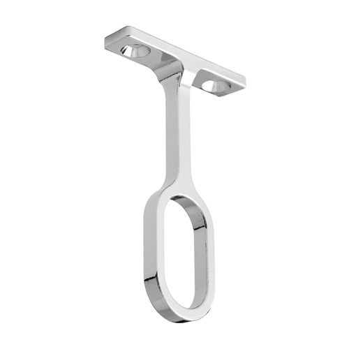 BHP 437CH Oval Closet Rod Center Supports, Chrome