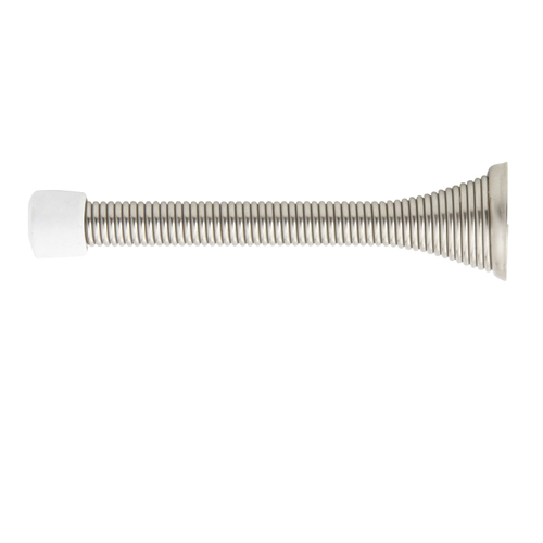 BHP 507SN 3 3/4 Spring Door Stop, Satin Nickel
