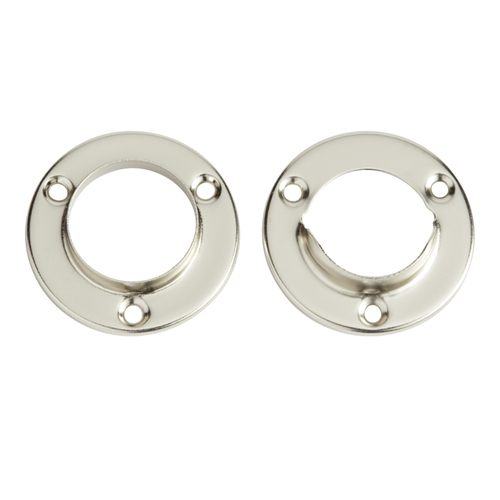 BHP 538SN Metal Pole Socket, Satin Nickel