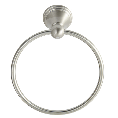 BHP 5404SN Lombard Towel Ring, Satin Nickel