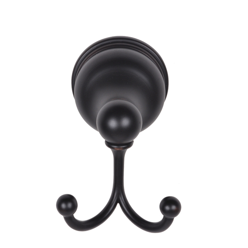 BHP 5702DB West Portal Double Robe Hook, Dark Bronze