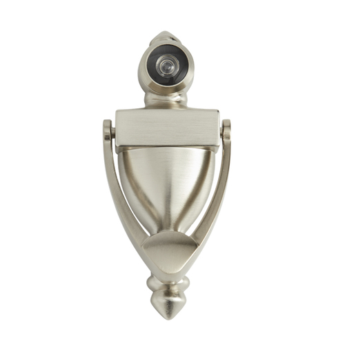 BHP 695DC 4 Door Knocker, Satin Nickel