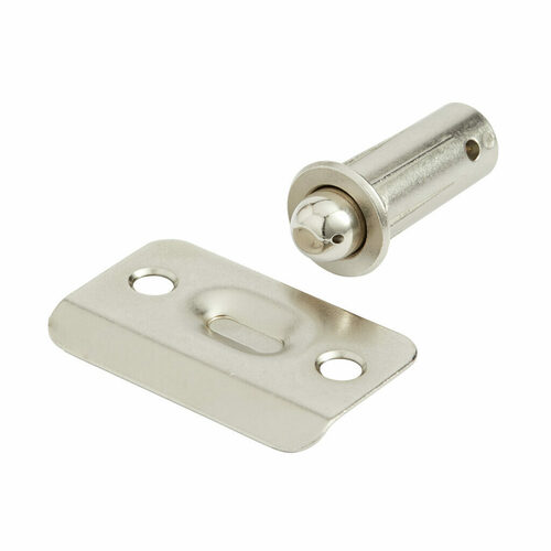 BHP 734SN Drive-In Bullet Catch, Satin Nickel