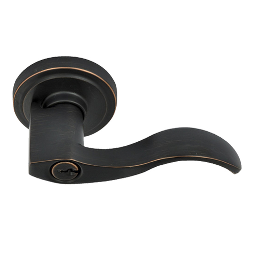 BHP 75511DBLT Twin Peaks Lever, Dark Bronze, Left Hand