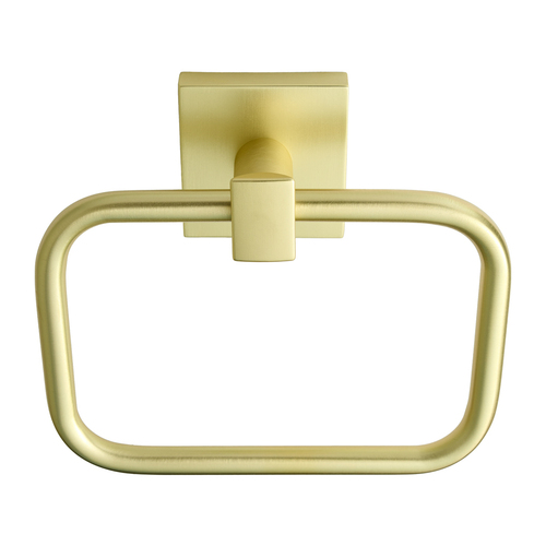 BHP 9104SB Santa Cruz Towel Ring, Satin Brass