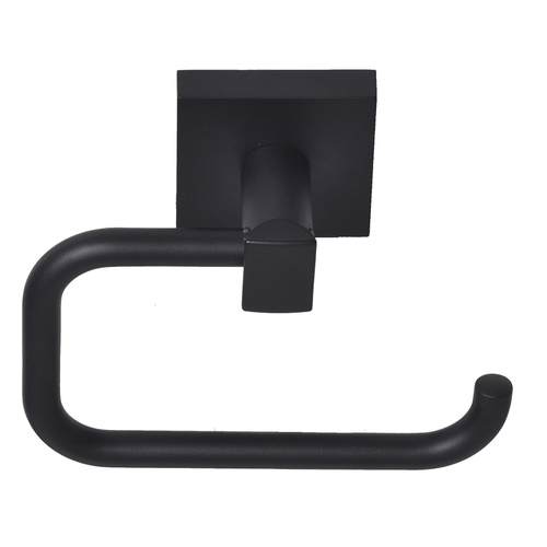 BHP 9107BLK Santa Cruz Euro Paper Holder, Matte Black