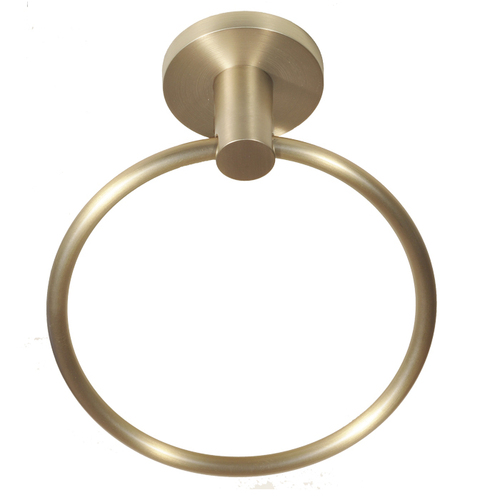 BHP 9404SB Stinson Beach Towel Ring, Satin Brass