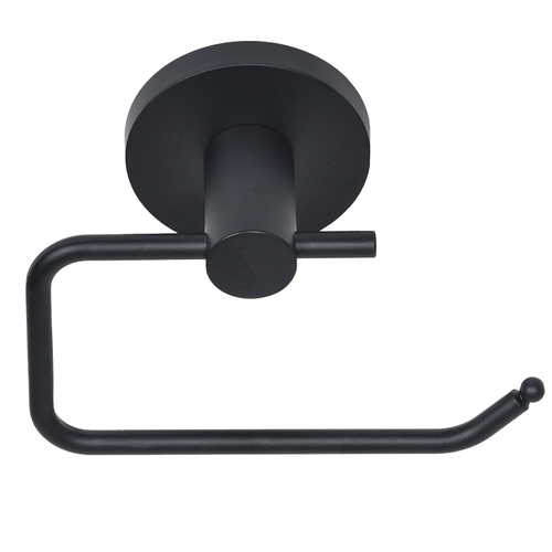 BHP 9407BLK Stinson Beach Euro Paper Holder, Matte Black