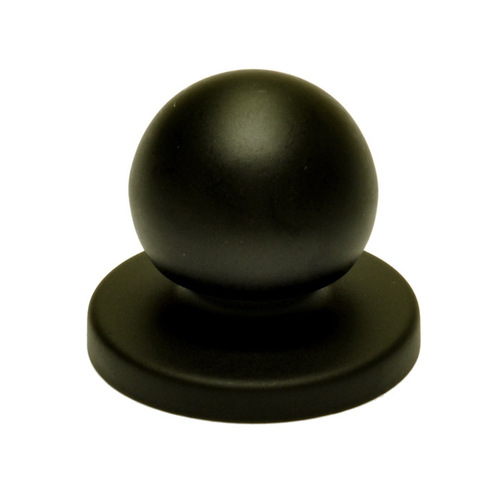 BHP 229BLK Bi-Fold Knob with Backplate, Matte Black