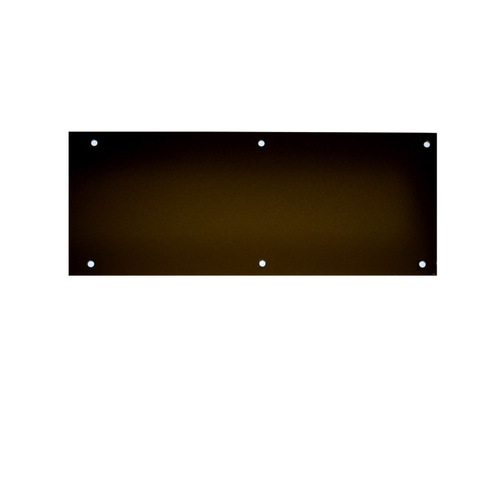 BHP DB4X34 Screw Mount Kickplates .032 Thickness, Dark Bronze