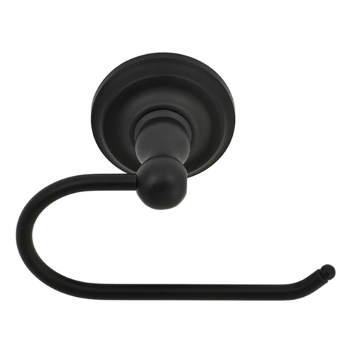 BHP 4007BLK Dolores Park Euro Paper Holder, Matte Black