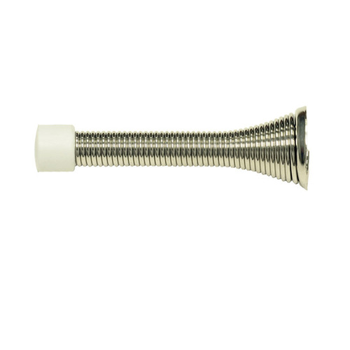 BHP 606N 3 1/8 Spring Door Stop, Chrome