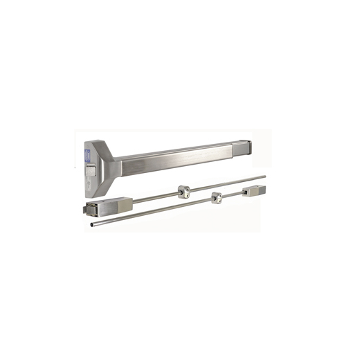 BHP ED460VULFSS 400 Series Vertical Rod Panic Exit Device, Stainless Steel