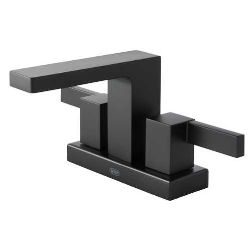 BHP F90444BLK San Francisco – 4 Faucet, Matte Black