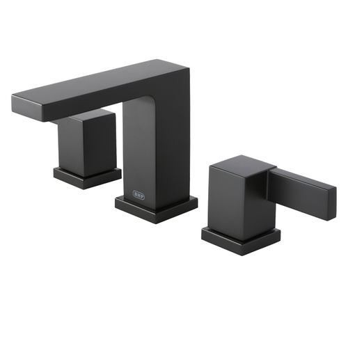 BHP F90844BLK San Francisco Widespread Faucet, Matte Black