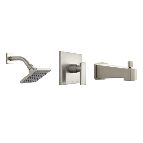 BHP F91615SN Santa Cruz Shower Set, Satin Nickel