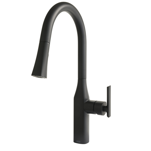 BHP F91744BLK Santa Cruz Kitchen Faucet, Matte Black
