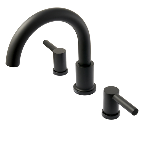 BHP F93044BLK Stinson Beach Roman Tub Faucet, Matte Black