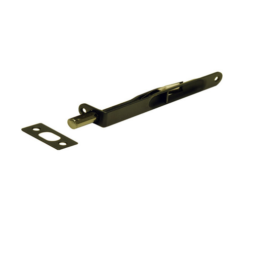 BHP 239BLK Flush Bolt Round Corner, Matte Black