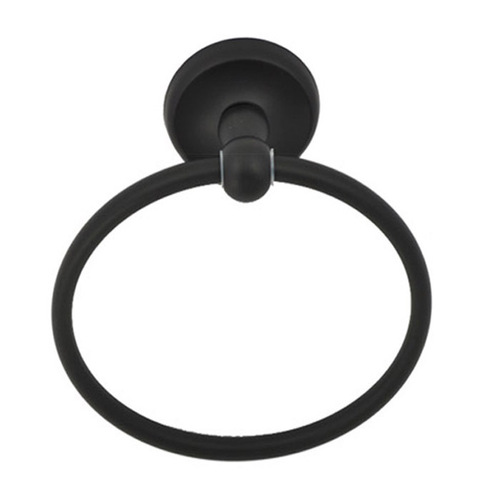 BHP 1104BLK Miraloma Park Towel Ring, Matte Black
