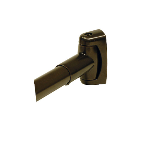 BHP 100DB Curved Shower Rods, Dark Bronze