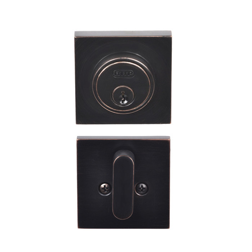 BHP TIB10611DB Low Profile Single Cylinder Deadbolts, Dark Bronze