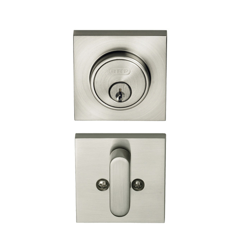 BHP ULTIB10615SN Low Profile Single Cylinder Deadbolts, Satin Nickel