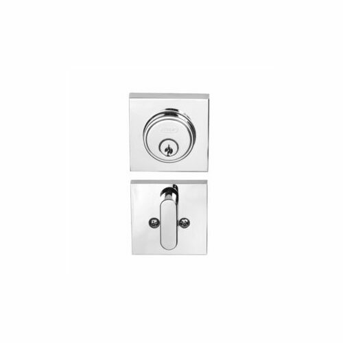 BHP TIB10688CH Low Profile Single Cylinder Deadbolts, Chrome