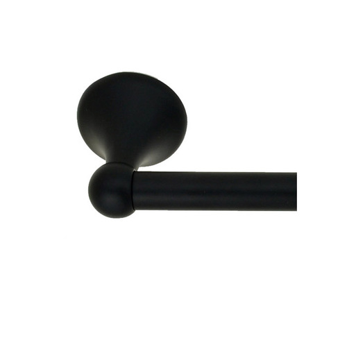 BHP 9332BLK Waterfront Towel Bar, Matte Black