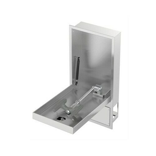 Bradley S19294JBD Concealed Cabinet-Mount Eye/Face Wash with Daylight Drain