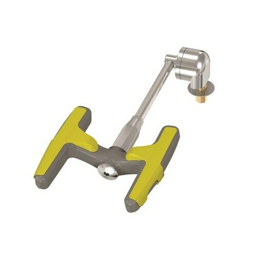Bradley S19274JD Deck-Mount Swing-Down Halo Eye/Face Wash