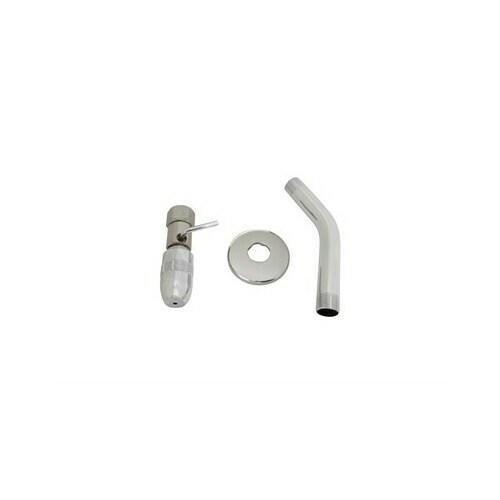 Bradley S24-164 Bent Arm Showerhead with Flange