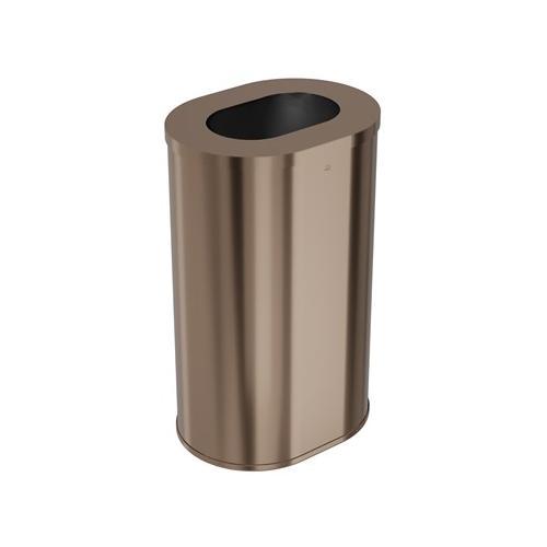 Bradley 3B1-113800-BZ Elvari Free-Standing Waste Receptacle