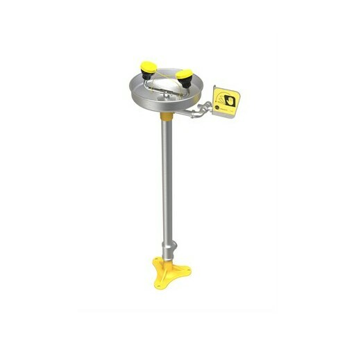 Bradley S19-212B Pedestal-Mounted Eye/Facewash, SS Bowl