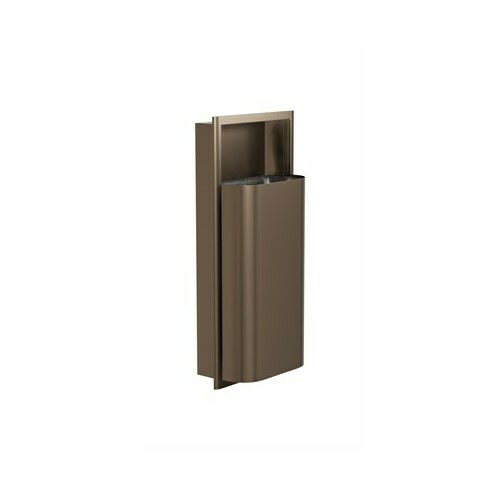 Bradley 3B1-000000-BZ Elvari Waste Rec- Recessed, Medium Cap. (D-Shape) Brushed Bronze