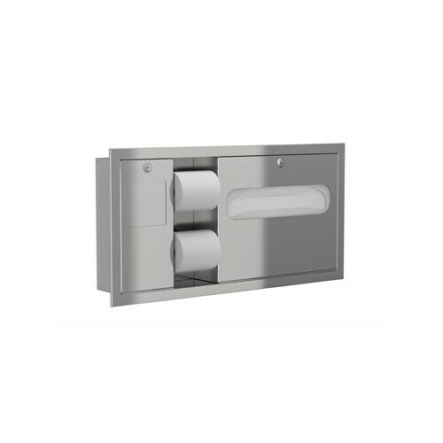 Bradley 5962-000000 HORIZONTAL COMBINATION LH-RECESSED, ADA COMPLIANT