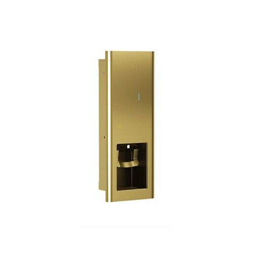 Bradley 6B1-000073-BR Recessed Foam Soap Dispenser 40oz - Brushed Brass