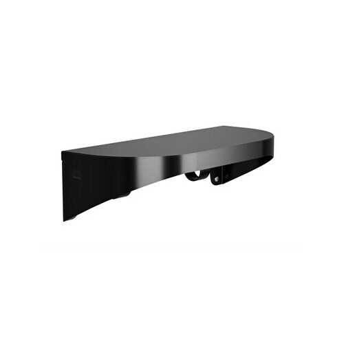 Bradley 7B2-0051296-BB Stainless Satin Shelf w/Hooks, 20 Gauge, 5