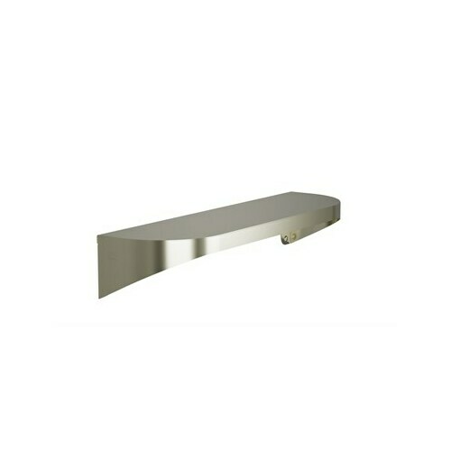 Bradley 7B2-0051800-BN Stainless Steel Shelf, 20 Gauge, 5