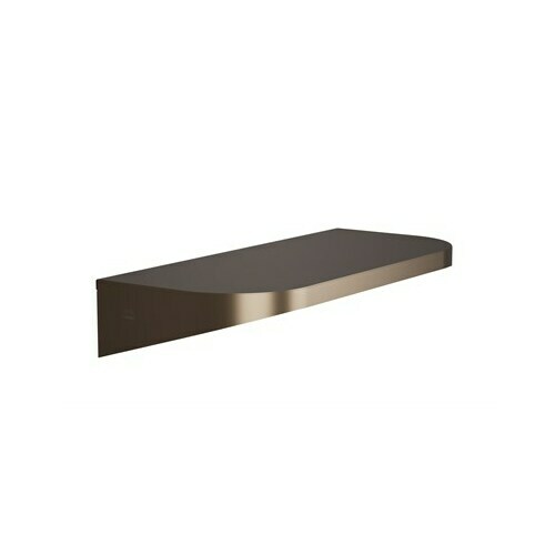 Bradley 7B2-0081896-BZ Stainless Satin Shelf with Hooks, 20 Gauge, 8