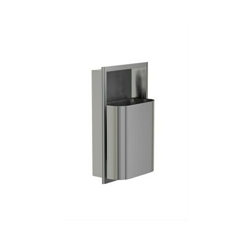 Bradley 3B1-003400 Recessed Small Cap Waste Receptor (D-Shape)