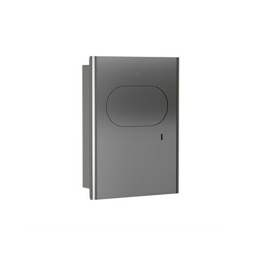 Bradley 4B2-000000 Stainless Recessed Napkin Disposal