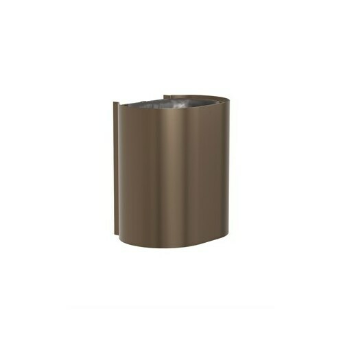 Bradley 3B1-110000-BZ Elvari Waste Rec- Surface Medium Cap. (P-Shape) Brushed Bronze
