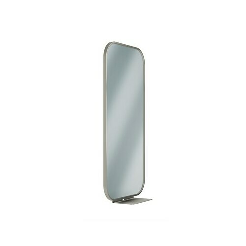 Bradley 7B1-2018360-BS Brushed Stainless 18x36 Frame Mirror with Shelf