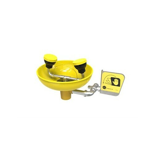 Bradley S19-222 Wall-Mounted Plastic Eyewash Bowl