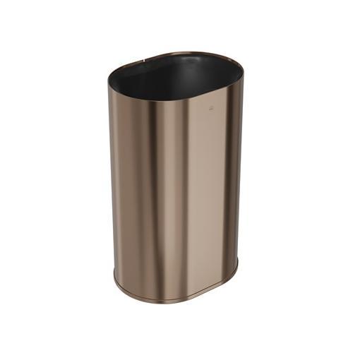 Bradley 3B1-113837-BZ Elvari Free-Standing Waste Receptacle